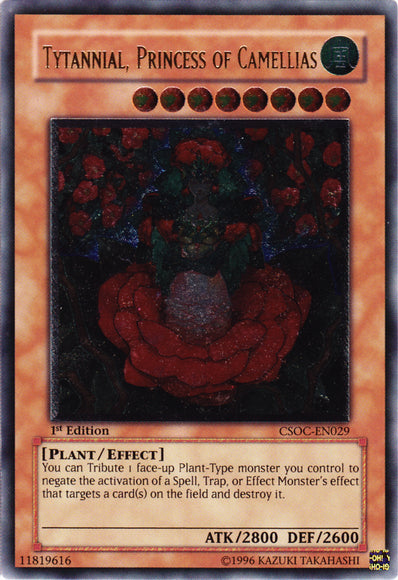 Tytannial, Princess of Camellias (UTR) [CSOC-EN029] Ultimate Rare | Tables and Towers