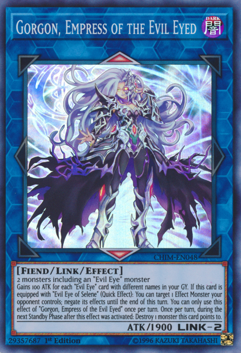 Gorgon, Empress of the Evil Eyed [CHIM-EN048] Super Rare | Tables and Towers