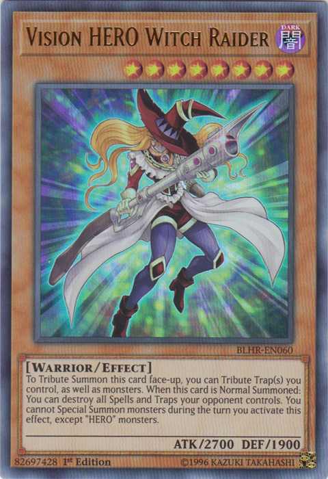 Vision Hero Witch Raider [BLHR-EN060] Ultra Rare | Tables and Towers