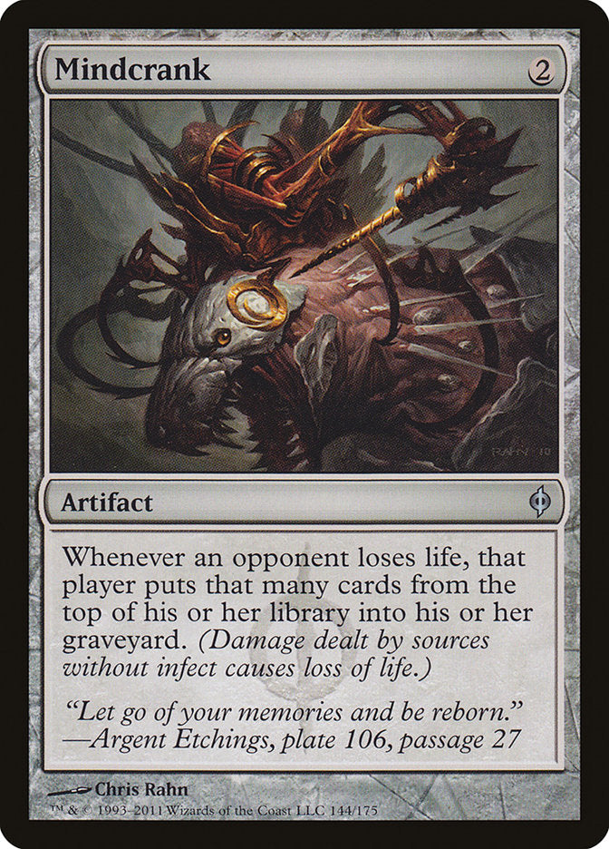 Mindcrank [New Phyrexia] | Tables and Towers