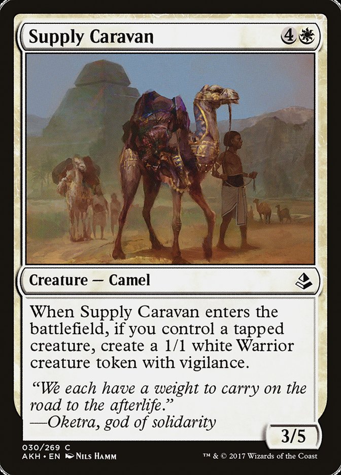 Supply Caravan [Amonkhet] | Tables and Towers