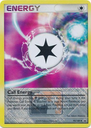 Call Energy (92/100) (League Promo) [Diamond & Pearl: Majestic Dawn] | Tables and Towers