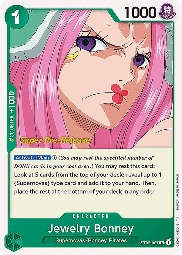 Jewelry Bonney [Super Pre-Release Starter Deck: Worst Generation] | Tables and Towers