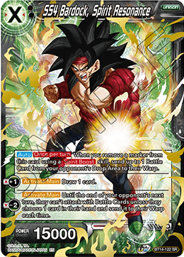 SS4 Bardock, Spirit Resonance (BT14-122) [Cross Spirits] | Tables and Towers