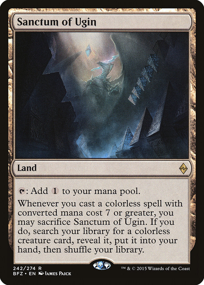 Sanctum of Ugin [Battle for Zendikar] | Tables and Towers