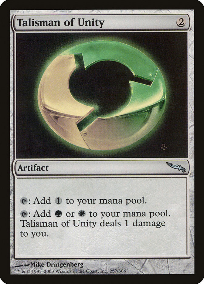 Talisman of Unity [Mirrodin] | Tables and Towers