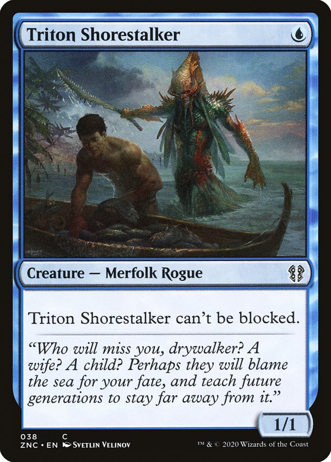 Triton Shorestalker [Zendikar Rising Commander] | Tables and Towers