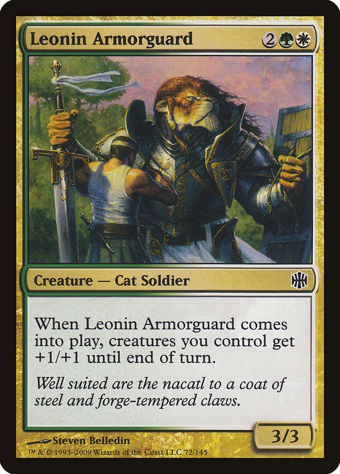 Leonin Armorguard [Alara Reborn] | Tables and Towers