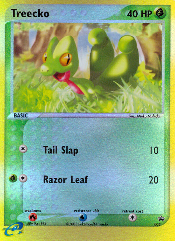 Treecko (003) [Nintendo: Black Star Promos] | Tables and Towers