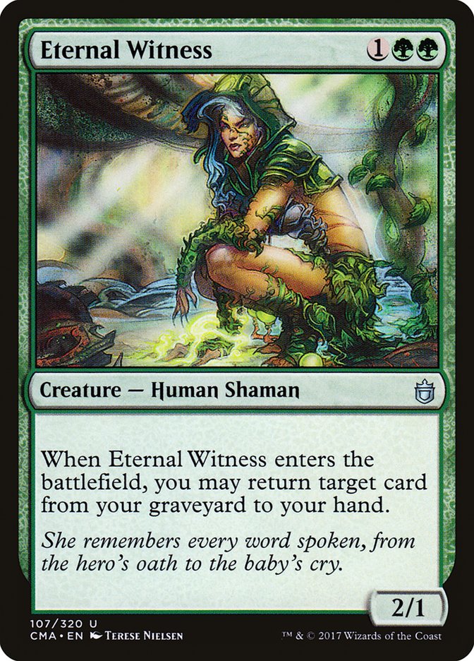 Eternal Witness [Commander Anthology] | Tables and Towers