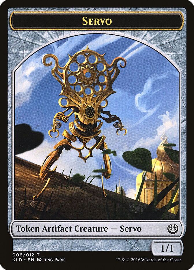 Servo Token (006/012) [Kaladesh Tokens] | Tables and Towers