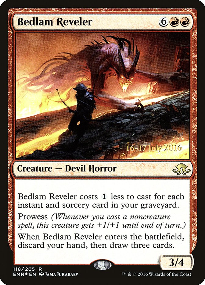 Bedlam Reveler [Eldritch Moon Prerelease Promos] | Tables and Towers