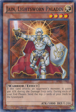 Jain, Lightsworn Paladin [BP03-EN042] Shatterfoil Rare | Tables and Towers