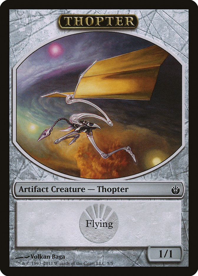 Thopter Token [Mirrodin Besieged Tokens] | Tables and Towers