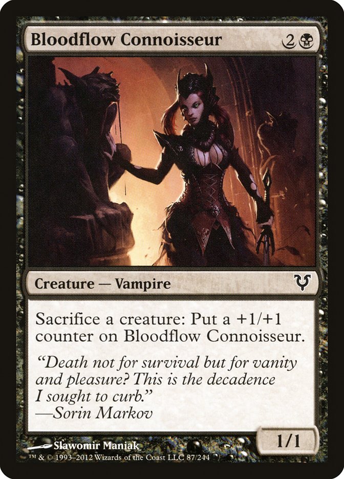 Bloodflow Connoisseur [Avacyn Restored] | Tables and Towers