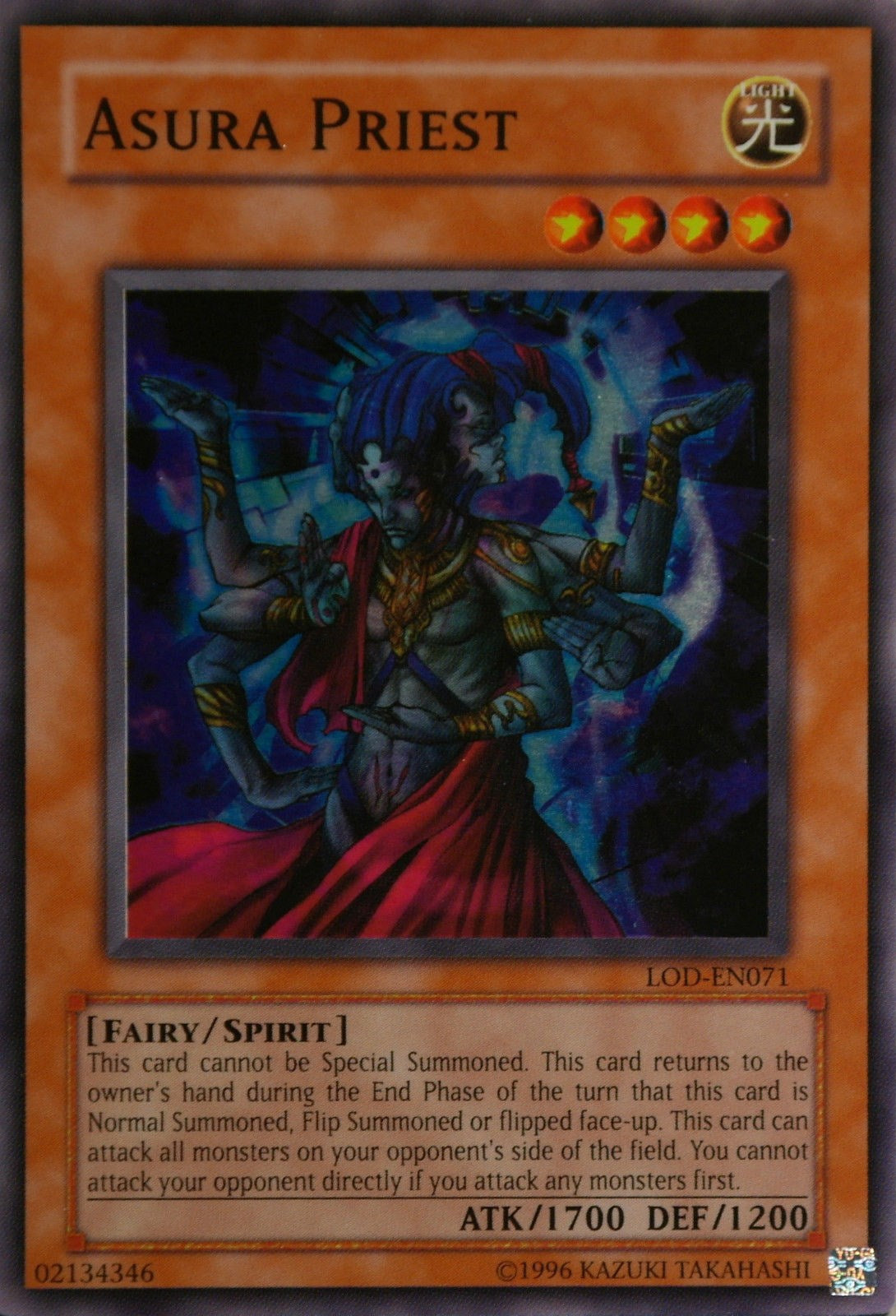 Asura Priest [LOD-EN071] Super Rare | Tables and Towers