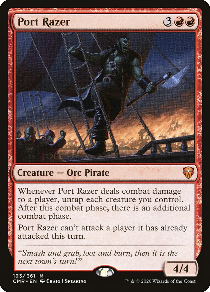 Port Razer [Commander Legends] | Tables and Towers