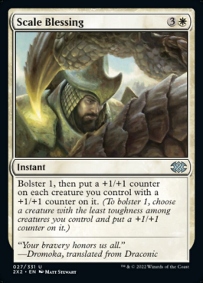 Scale Blessing [Double Masters 2022] | Tables and Towers