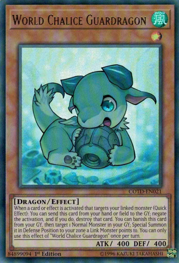 World Chalice Guardragon [COTD-EN021] Ultra Rare | Tables and Towers