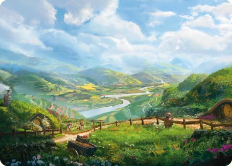 Plains Art Card [The Lord of the Rings: Tales of Middle-earth Art Series] | Tables and Towers