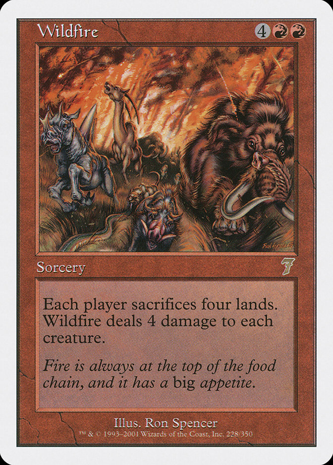 Wildfire [Seventh Edition] | Tables and Towers