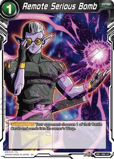 Remote Serious Bomb (Reprint) (DB1-086) [Battle Evolution Booster] | Tables and Towers