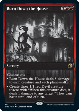 Burn Down the House [Innistrad: Double Feature] | Tables and Towers