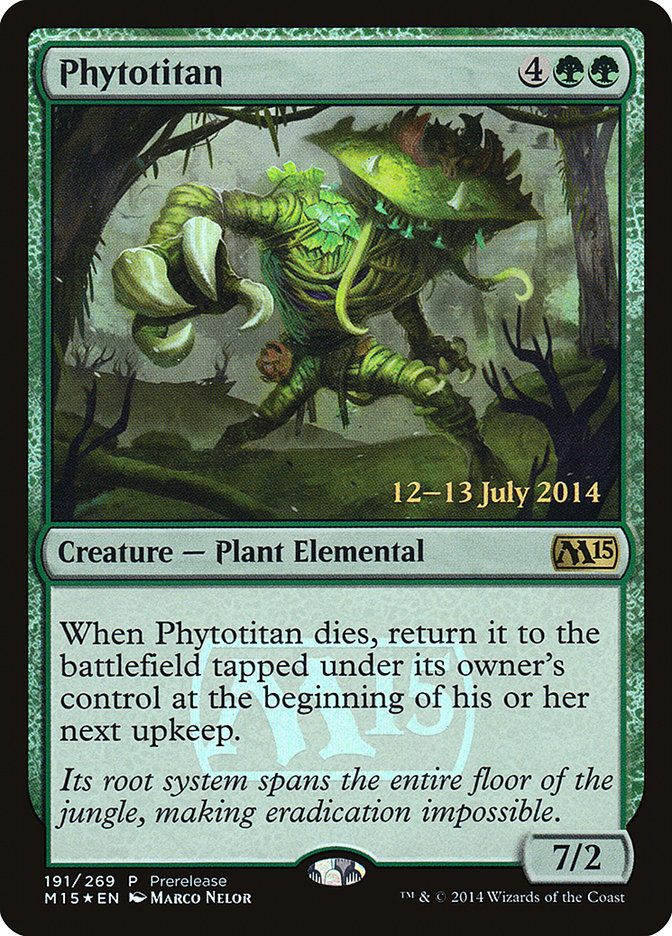 Phytotitan [Magic 2015 Prerelease Promos] | Tables and Towers