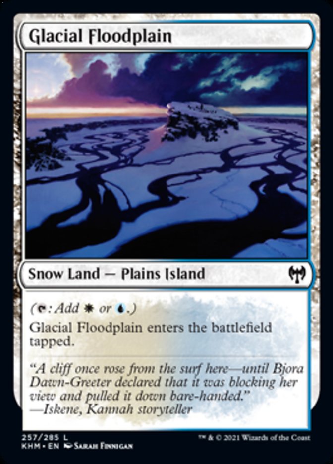 Glacial Floodplain [Kaldheim] | Tables and Towers