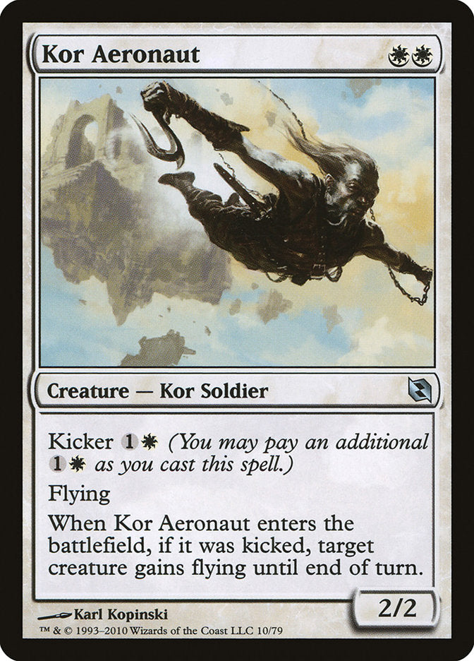 Kor Aeronaut [Duel Decks: Elspeth vs. Tezzeret] | Tables and Towers