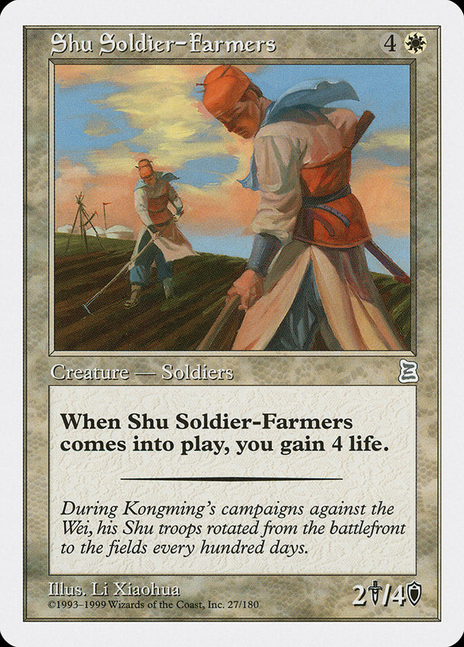 Shu Soldier-Farmers [Portal Three Kingdoms] | Tables and Towers