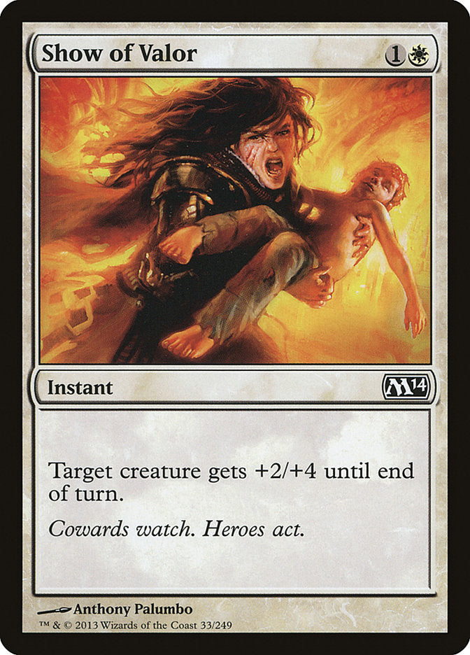 Show of Valor [Magic 2014] | Tables and Towers