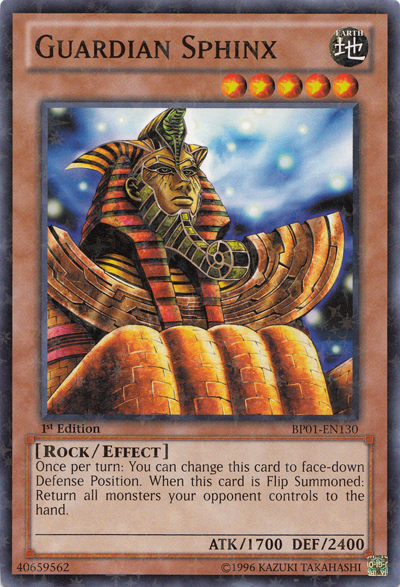 Guardian Sphinx [BP01-EN130] Starfoil Rare | Tables and Towers