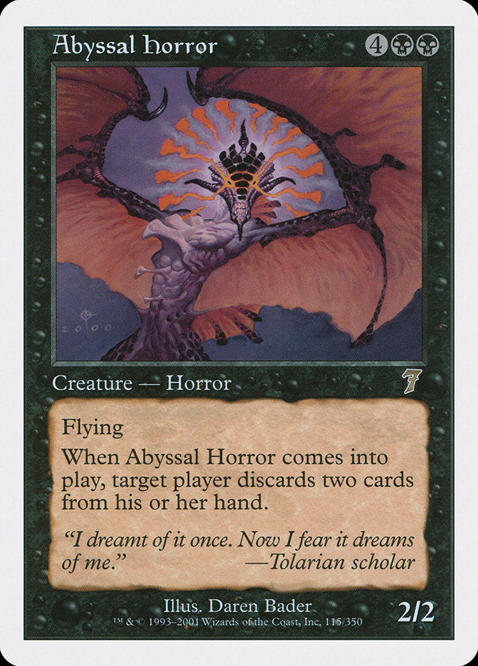 Abyssal Horror [Seventh Edition] | Tables and Towers