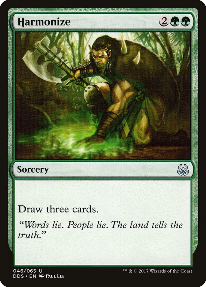 Harmonize [Duel Decks: Mind vs. Might] | Tables and Towers