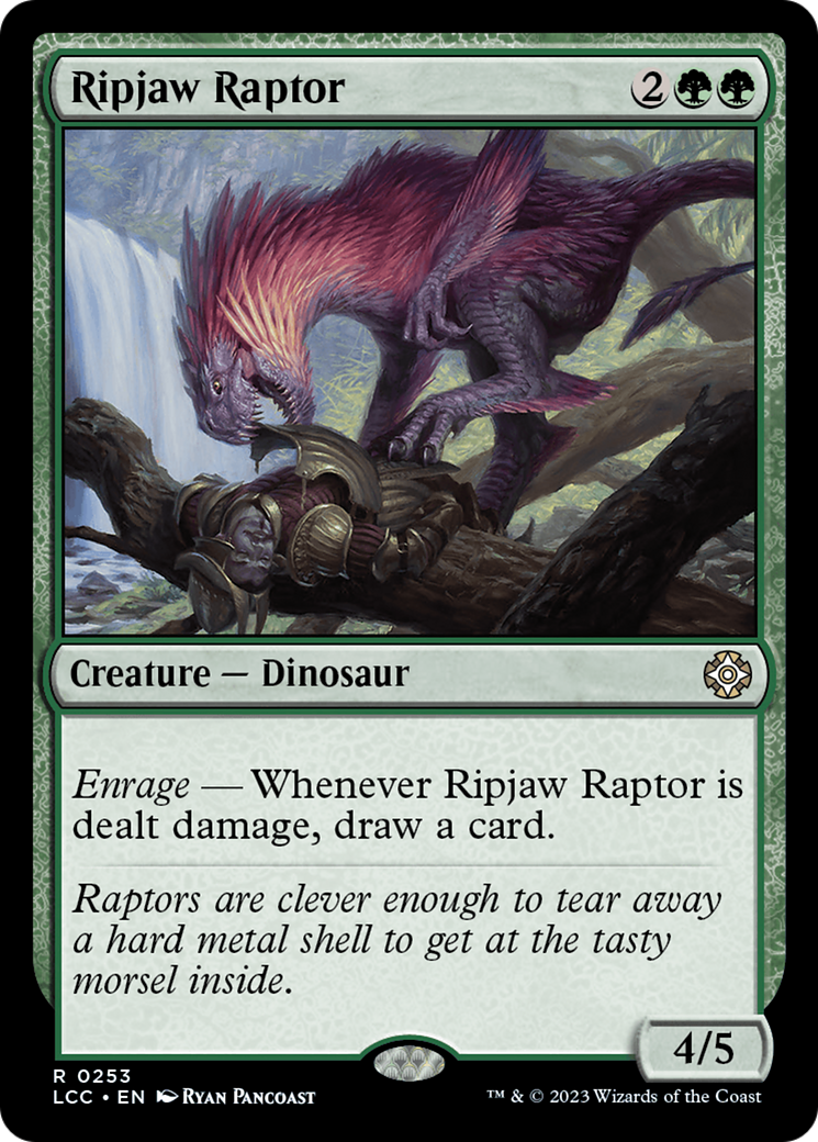 Ripjaw Raptor [The Lost Caverns of Ixalan Commander] | Tables and Towers