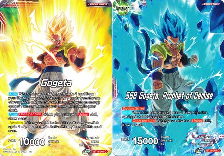 Gogeta // SSB Gogeta, Prophet of Demise (BT11-001) [Vermilion Bloodline] | Tables and Towers