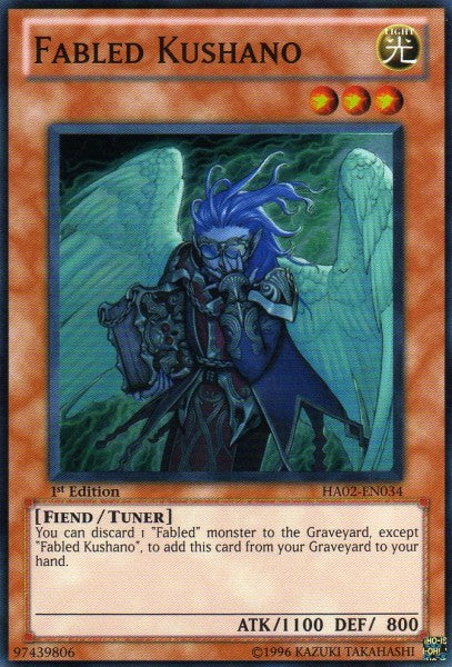 Fabled Kushano [HA02-EN034] Super Rare | Tables and Towers