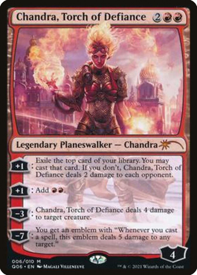 Chandra, Torch of Defiance [Pioneer Challenger Decks 2021] | Tables and Towers