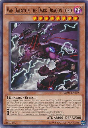 Van'Dalgyon the Dark Dragon Lord [AP06-EN019] Common | Tables and Towers