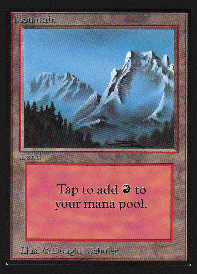 Mountain (Snow Top / Highest Point on Right) [International Collectors' Edition] | Tables and Towers