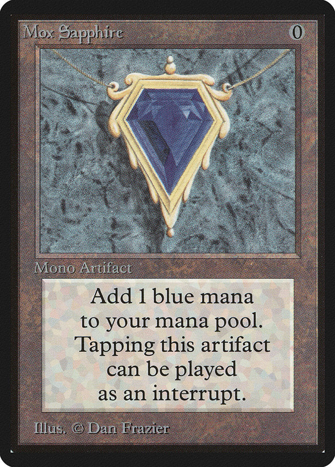 Mox Sapphire [Beta Edition] | Tables and Towers