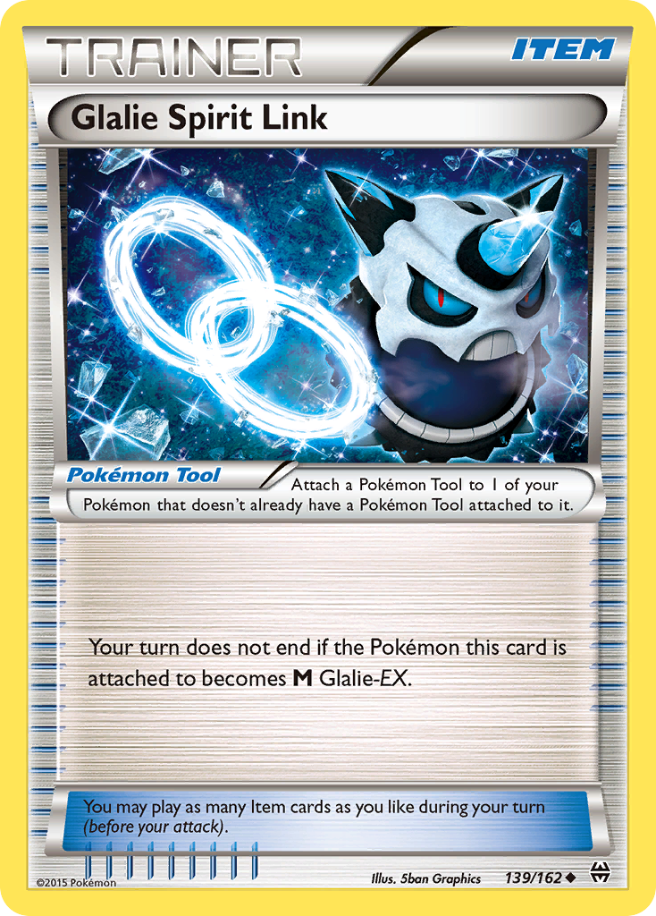 Glalie Spirit Link (139/162) [XY: BREAKthrough] | Tables and Towers