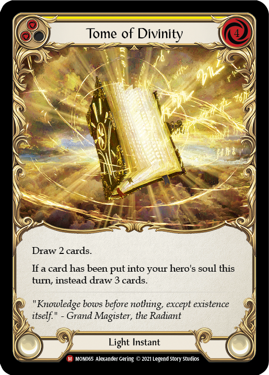 Tome of Divinity [MON065] (Monarch)  1st Edition Normal | Tables and Towers