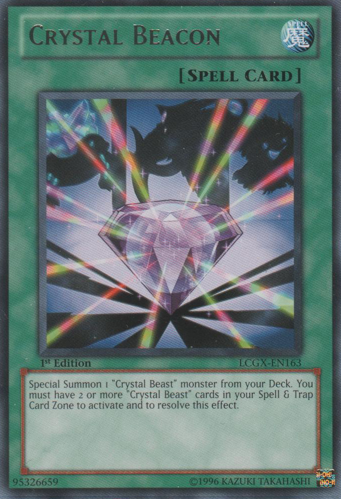 Crystal Beacon [LCGX-EN163] Rare | Tables and Towers