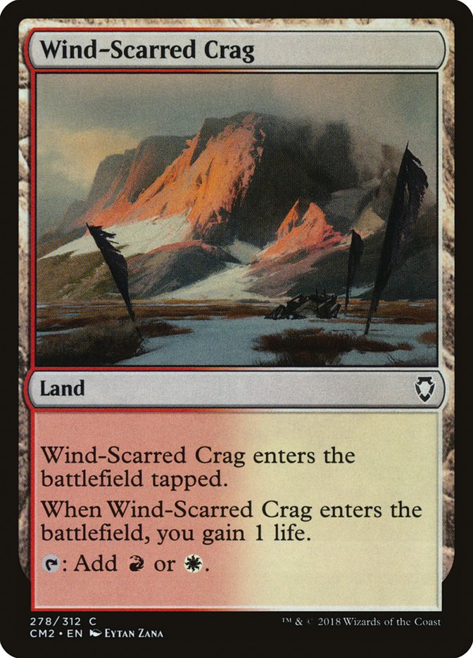 Wind-Scarred Crag [Commander Anthology Volume II] | Tables and Towers