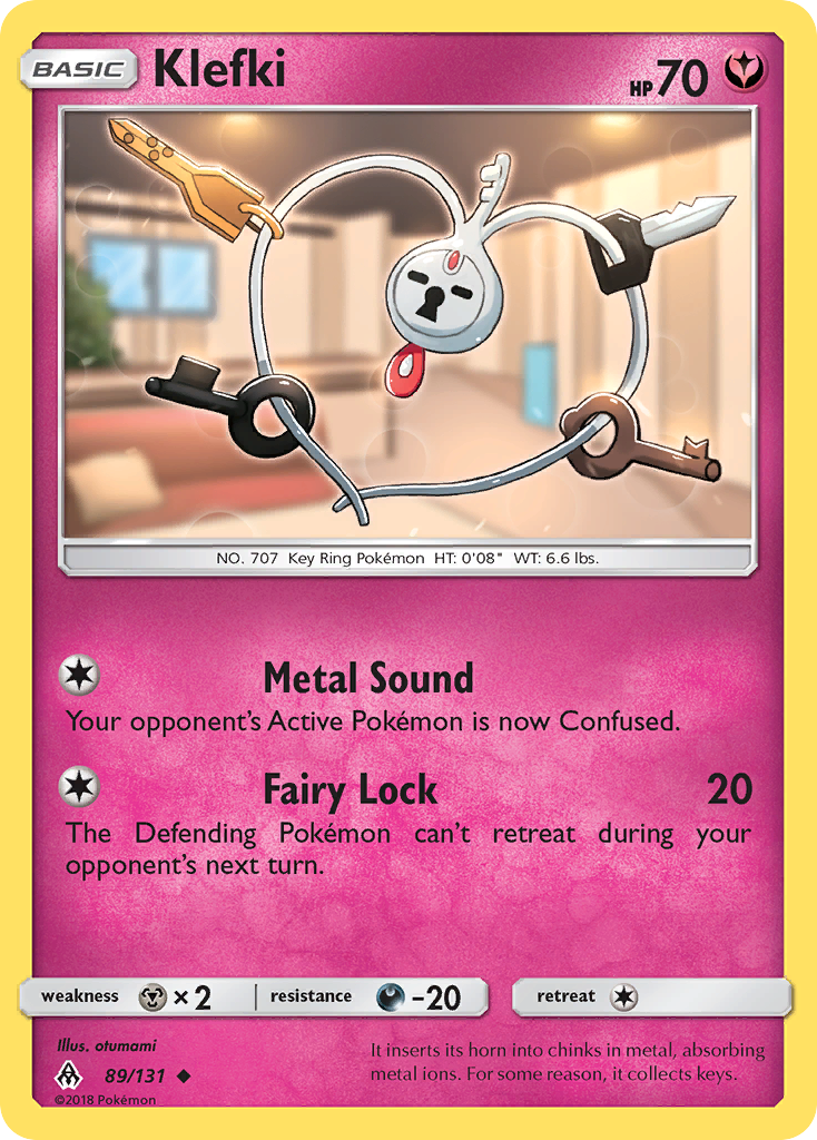 Klefki (89/131) [Sun & Moon: Forbidden Light] | Tables and Towers