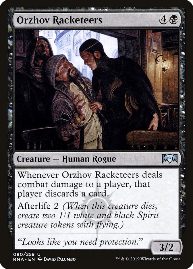 Orzhov Racketeers [Ravnica Allegiance] | Tables and Towers