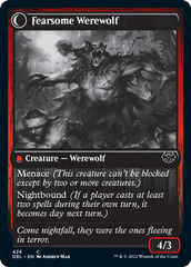 Fearful Villager // Fearsome Werewolf [Innistrad: Double Feature] | Tables and Towers