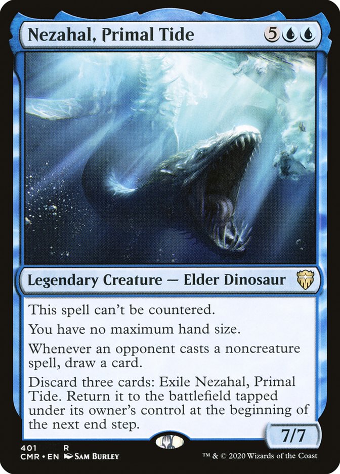 Nezahal, Primal Tide [Commander Legends] | Tables and Towers